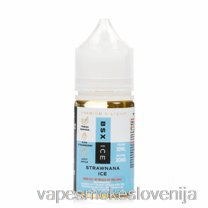 Vape Za Enkratno Uporabo Strawnana Ice - Bsx Salt Series - 30ml 50mg